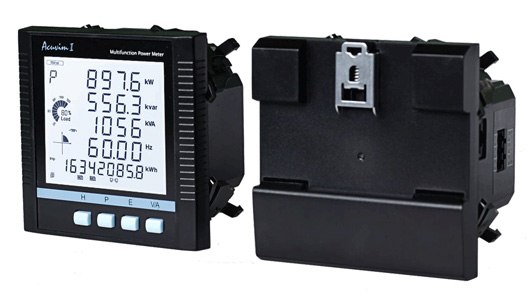 Acuvim II Series is DIN Rail Mountable