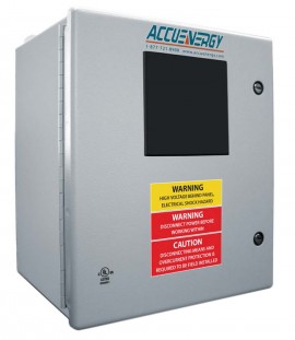 Accuenergy AcuPanel 9104-P1 Power and Energy Panel Meter, NEMA 3, 100 to 415 V AC-