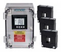 Accuenergy AcuPanel 9104X-KL-5A-P1 + AcuCT-0812-200:5 Power Meter with Split-Core Current Transformer, 200 A-