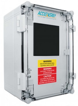 Accuenergy AcuPanel 9104X-P3 Power and Energy Panel Meter, NEMA 4X, 480 V AC-