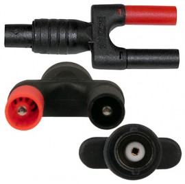 AEMC 2119.94 Replacement Female BNC to 4mm Male Banana, 600V CAT III-