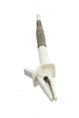 DENT CLP-CRC-FUS-WHT Fused Crocodile Clip - White-