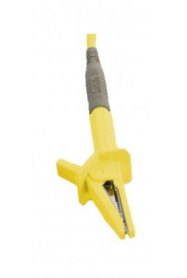 DENT CLP-CRC-FUS-YEL Fused Crocodile Clip - Yellow-