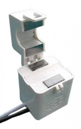 Dent CT-HSC-050-B Mini Hinged Current Transformer with Banana Plugs, 50A-