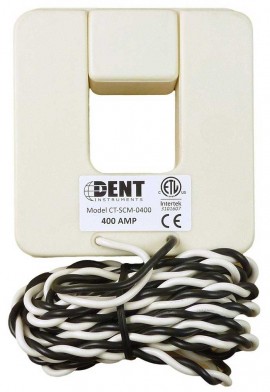 Dent CT-SCM-0400-B Medium Split Core Current Transformer with Banana Plugs, 400A-