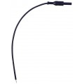 Dent LD SKTSP BLK Unterminated Voltage Lead for the ElitePro Series, Black-