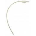 Dent LD SKTSP WHT Unterminated Voltage Lead for the ElitePro Series, White-