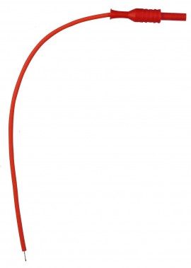 Dent LD SKTSPRED Replacement Unterminated Voltage Lead for the ElitePro Series, Red, 10"-