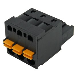 Dent PLUG CCF03001-0N, Replacement CT Connector, Black, 5mm-