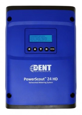 Dent PS24HD-C-N-N PowerScout 24 HD Multi-Circuit Power Submeter with enclosure, 24-channel-