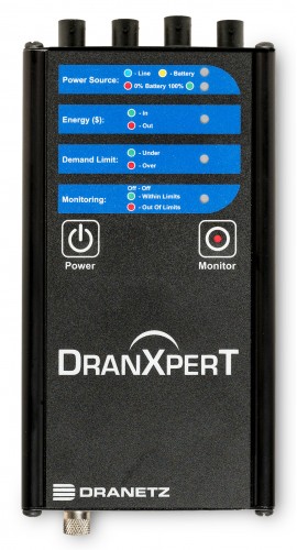 Dranetz DranXpert Portable Power Logger and Power Quality Detector Kit with sensors and 3000 A Flex CT's, 36&amp;quot;-