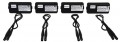 Dranetz FVA-1K4 Single Fuse Voltage Adapter, pack of 4-