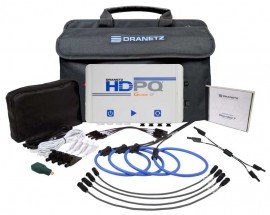Dranetz HDPQ-SPVAFLEX3KPKG Visa SP Power Quality Analyzer Package with 3-phase and single-phase flexible current transformers, 30/300/3000 A-
