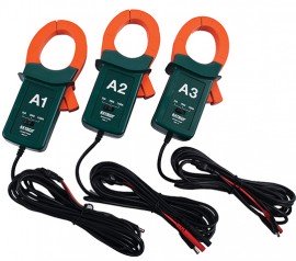 Extech PQ34-12 Current Clamp Probes, 1200A, Set of 3-