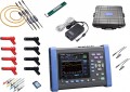Hioki PQ3198/6000-10in KIT Class A Power Quality Analyzer Kit with 4 x 6000 Amp AC flexible current sensors, 10"-