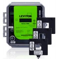 Leviton 3OUMT-02M Outdoor kWh Meter Kit, 200A with 3 Split Core CTs-