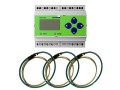 Leviton 4DUBM-18R Din-Rail Series 4100 Universal Voltage Bi-Directional 3-Phase 3W/4W BACnet MS/TP Meter Kits 18&quot; Rogowski CTs Included-