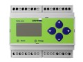 Leviton 4DUMR-00R DIN-Rail Series 4100 Universal Voltage Bi-Directional 3-Phase 3W/4W Modbus Meter Only-