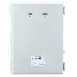 Leviton 6M302-KIT VerifEye Mini Meter MMU 3P/4W Outdoor Kit with 2 Dual-Element Meters and 4 Solid-Core CTs, 120/208 V-