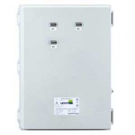 Leviton 6M303-KIT VerifEye Mini Meter MMU 3P/4W Outdoor Kit with 3 Dual-Element Meters and 6 Solid-Core CTs, 120/208 V-