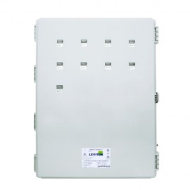 Leviton 6X309-KIT VerifEye Mini Meter MMU 3P/4W Outdoor Kit with 9 Dual-Element Meters and 18 Solid-Core CTs, 120/208 V-