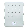 Leviton 6X314-KIT VerifEye Mini Meter MMU 3P/4W Outdoor Kit with 14 Dual-Element Meters and 28 Solid-Core CTs, 120/208 V-