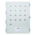 Leviton 6X317-KIT VerifEye Mini Meter MMU 3P/4W Outdoor Kit with 17 Dual-Element Meters and 34 Solid-Core CTs, 120/208 V-