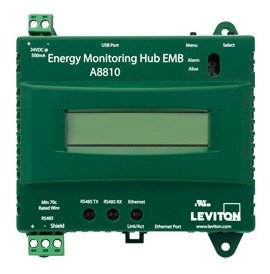 Leviton A8810-000 Energy Monitoring HUB EMB Modbus/TCP/Ethernet-