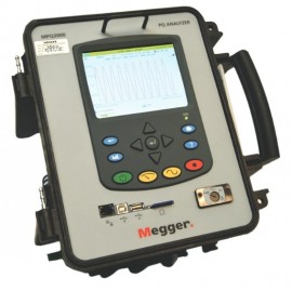 Megger MPQ2000 Power Quality Analyzer Silver Plus Kit with four 7.1&amp;quot; flex CT's, 1000 V AC, 1500 V DC-