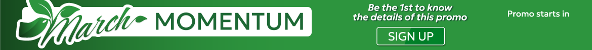 March Momentum Promotion banner